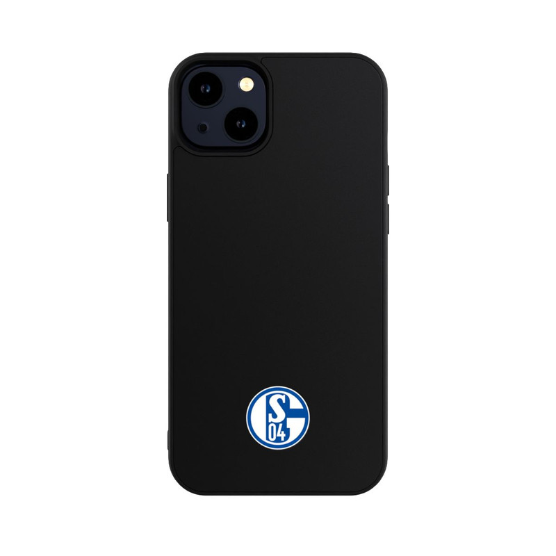 iPhone 14 Plus Base Case FC Schalke 04 Logo Klein Transparent