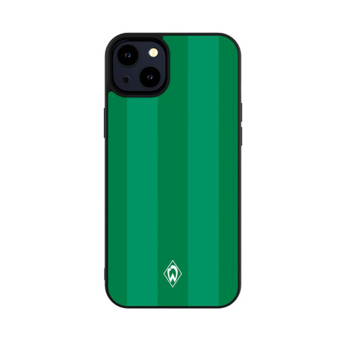 Apple iPhone 14 Plus Base Case Werder Bremen Grün gestreift