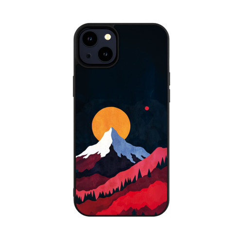 Apple iPhone 14 Plus Base Case Mont Blanc Abstrakt