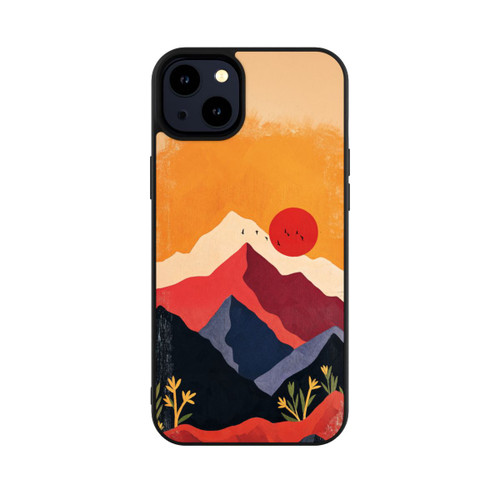 Apple iPhone 14 Plus Base Case Les Alpes En Rouge