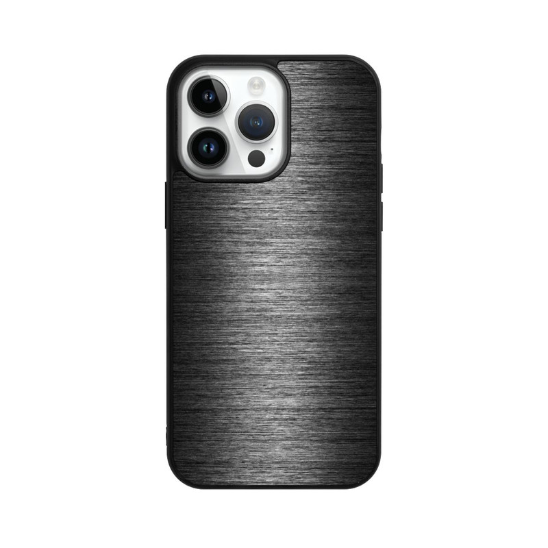 iPhone 14 Pro Max Base Case Metal Look - Anthrazit