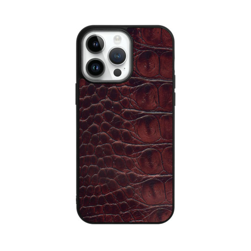 Apple iPhone 14 Pro Max Base Case Kroco Dunkelbraun