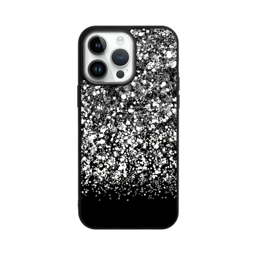 Apple iPhone 14 Pro Max Base Case Schneefall Glitzerlook