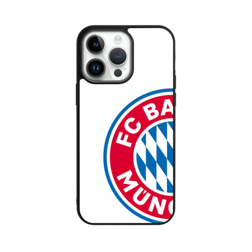 Apple iPhone 14 Pro Max Base Case Großes FCB Logo Weiß