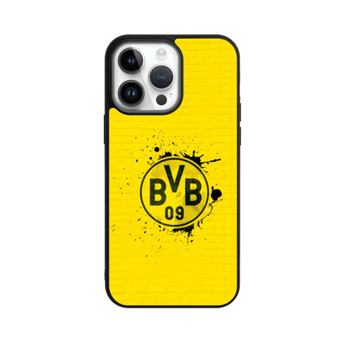 Apple iPhone 14 Pro Max Base Case Spraylogo Yellow - BVB