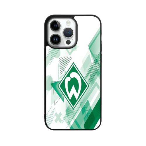 Apple iPhone 14 Pro Max Base Case Weiße Grafikelemente - Werder Bremen