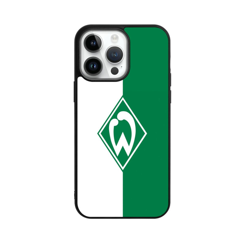 iPhone 14 Pro Max Base Case Weiß-Grün - Werder Bremen