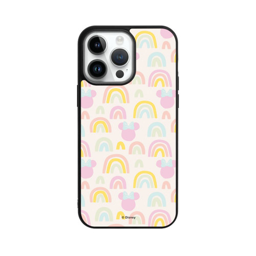 Apple iPhone 14 Pro Max Base Case Minnie Regenbogen Muster