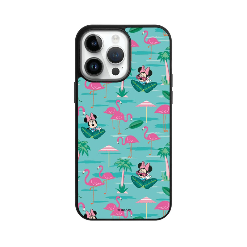 iPhone 14 Pro Max Base Case Minnie Pink Flamingo