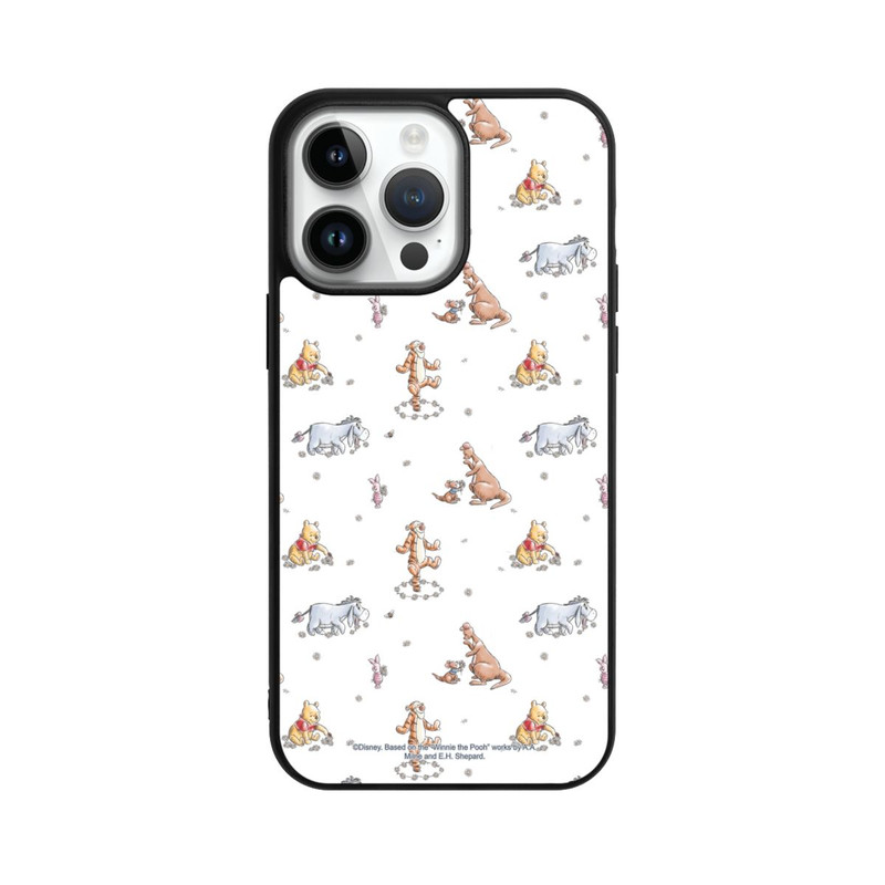 iPhone 14 Pro Max Base Case Winnie Puuh und Freunde Muster