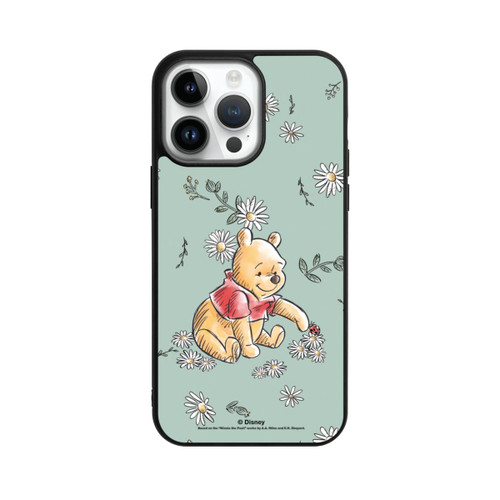 Apple iPhone 14 Pro Max Base Case Winnie Puuh Gänseblümchen und Käfer Liebe