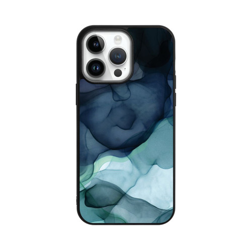 Apple iPhone 14 Pro Max Base Case Flüssig Kunst Dämmerungsstimmung