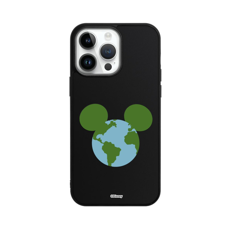 iPhone 14 Pro Max Base Case Micky Erdkugel Transparent