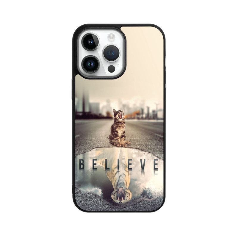 iPhone 14 Pro Max Base Case Believe Tiger