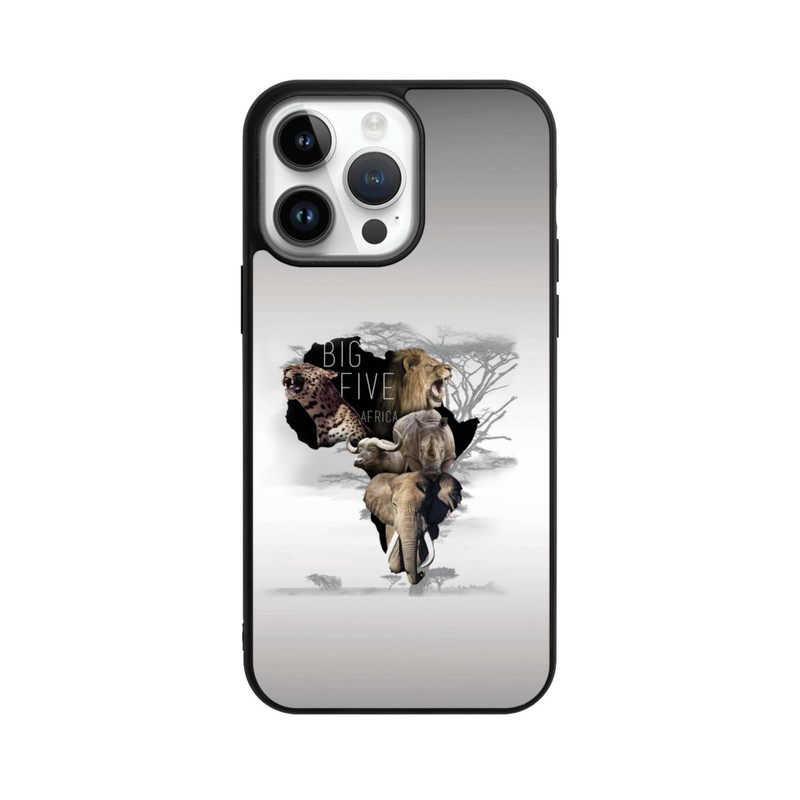 iPhone 14 Pro Max Base Case Big Five Africa Animals