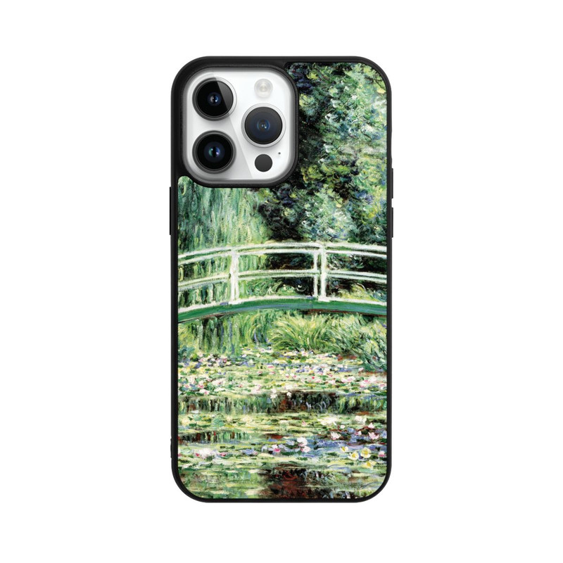 iPhone 14 Pro Max Base Case Weiße Seerosen von Claude Monet