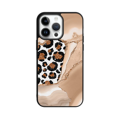 Apple iPhone 14 Pro Max Base Case  Muster und Texturen Hellgold