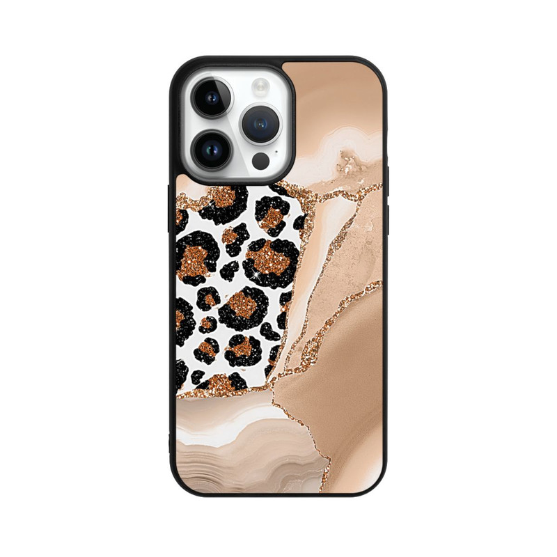 iPhone 14 Pro Max Base Case  Muster und Texturen Hellgold