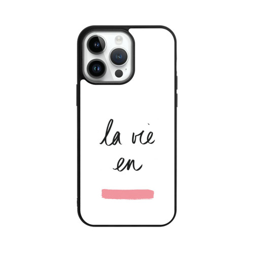 Apple iPhone 14 Pro Max Base Case La Vie en Rosa