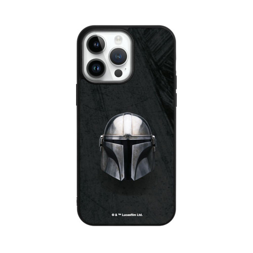 Apple iPhone 14 Pro Max Base Case Schwarzer Mandalorianer Helm