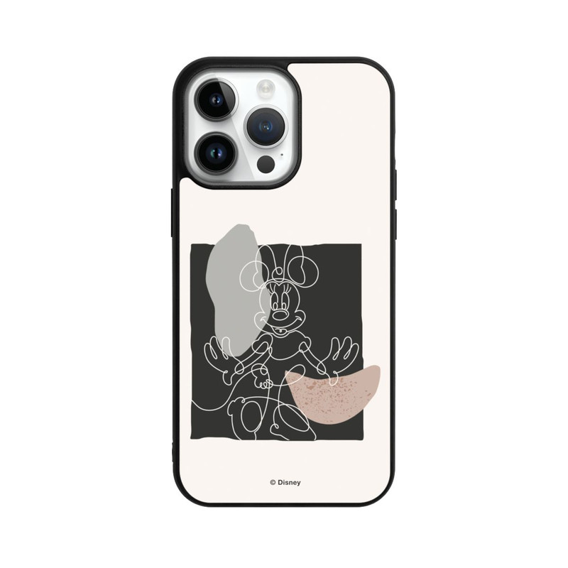 iPhone 14 Pro Max Base Case Minnie Abstrakte Formen 2
