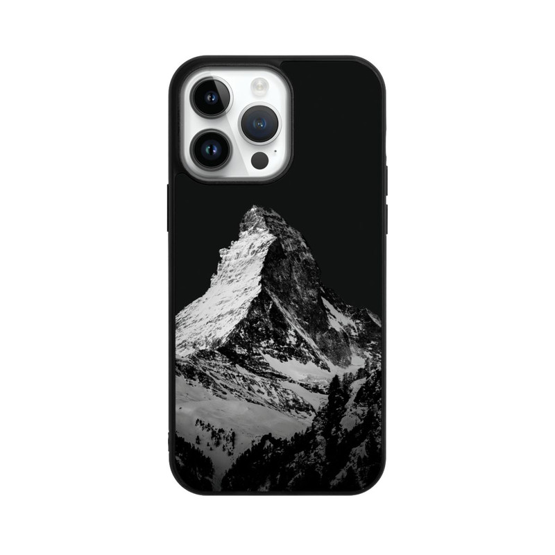 iPhone 14 Pro Max Base Case Schneebedeckte Berge