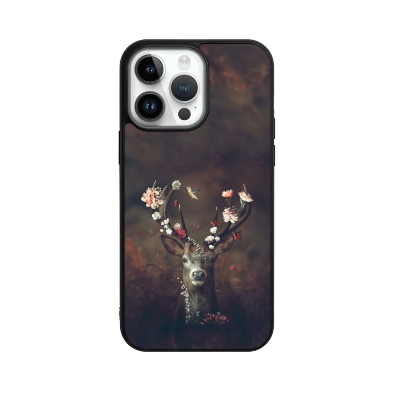 iPhone 14 Pro Max Base Case Fauna Flora Hirsch
