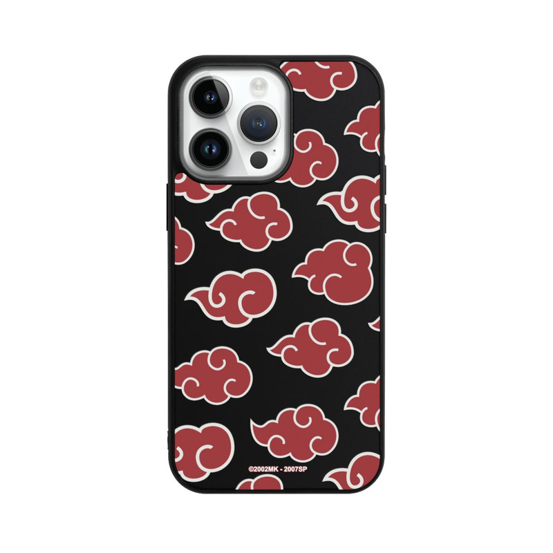 iPhone 14 Pro Max Base Case Akatsuki Pattern Transparent