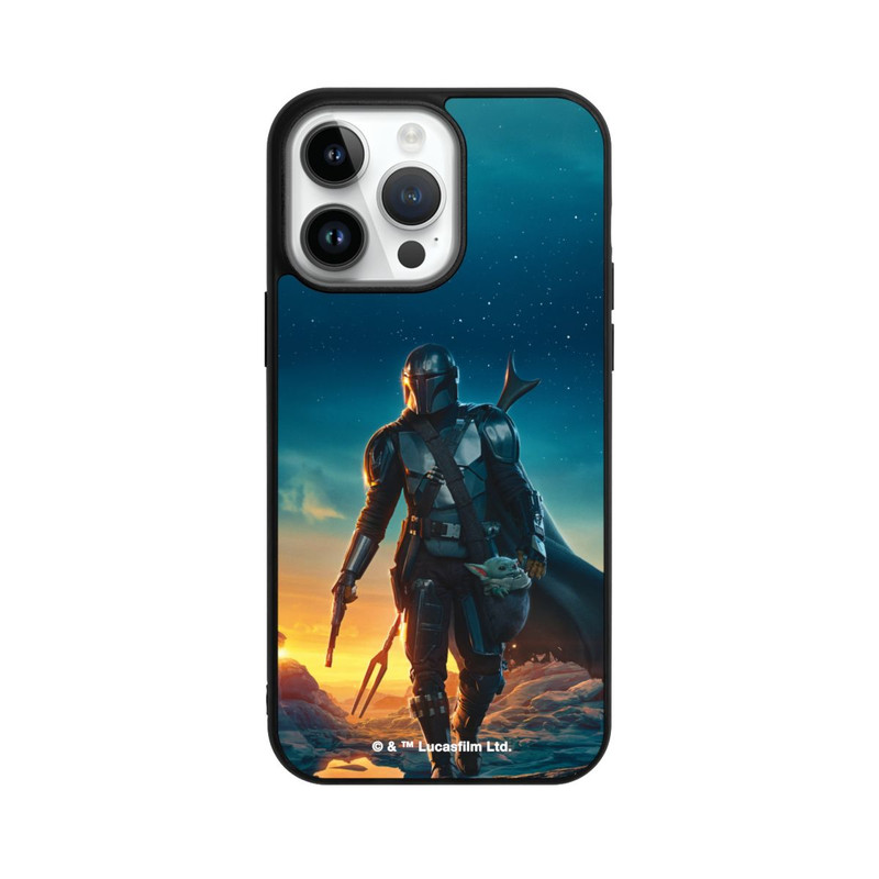 iPhone 14 Pro Max Base Case Der Mandalorianer-Sonnenuntergang