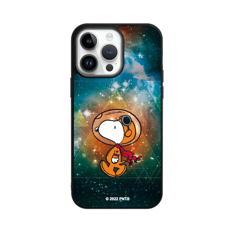 iPhone 14 Pro Max Base Case Snoopy Weltraumreisender Grün