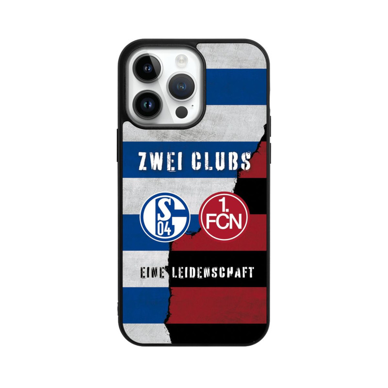 iPhone 14 Pro Max Base Case Fanfreundschaft Schalke x Nürnberg