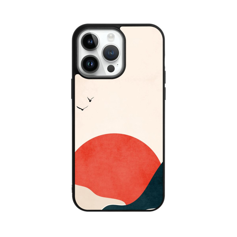 iPhone 14 Pro Max Base Case Untergehende Sonne