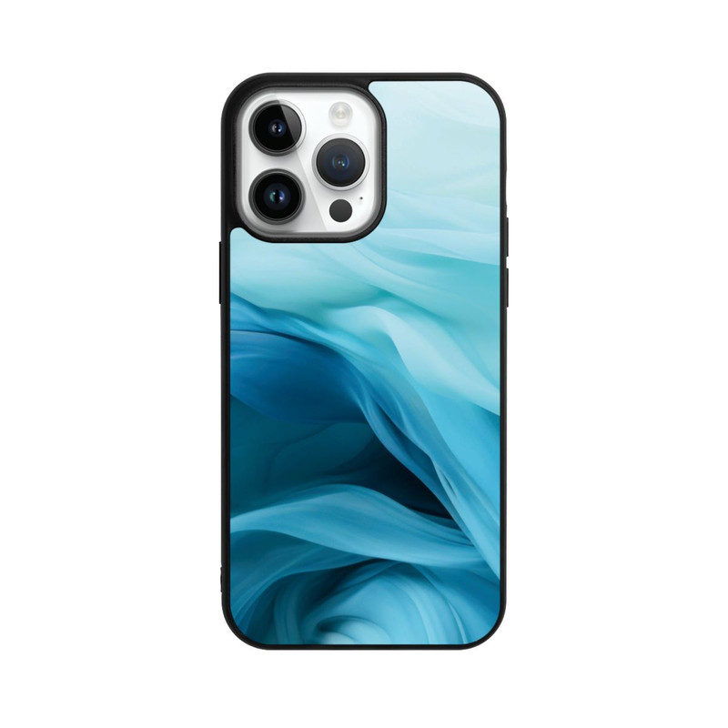 iPhone 14 Pro Max Base Case Smooth Blue Texture