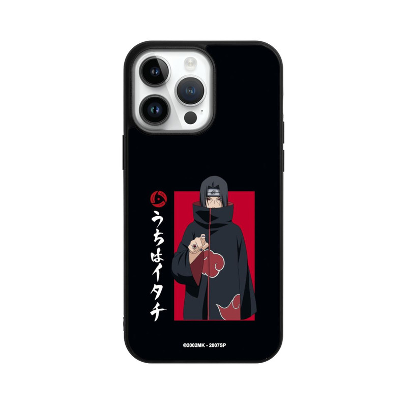 iPhone 14 Pro Max Base Case Itachi Geste Schwarz