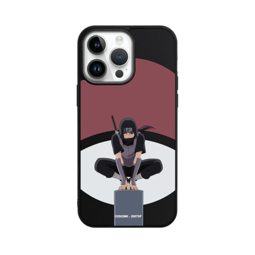 Apple iPhone 14 Pro Max Base Case Itachi Uchiha Symbol transparent