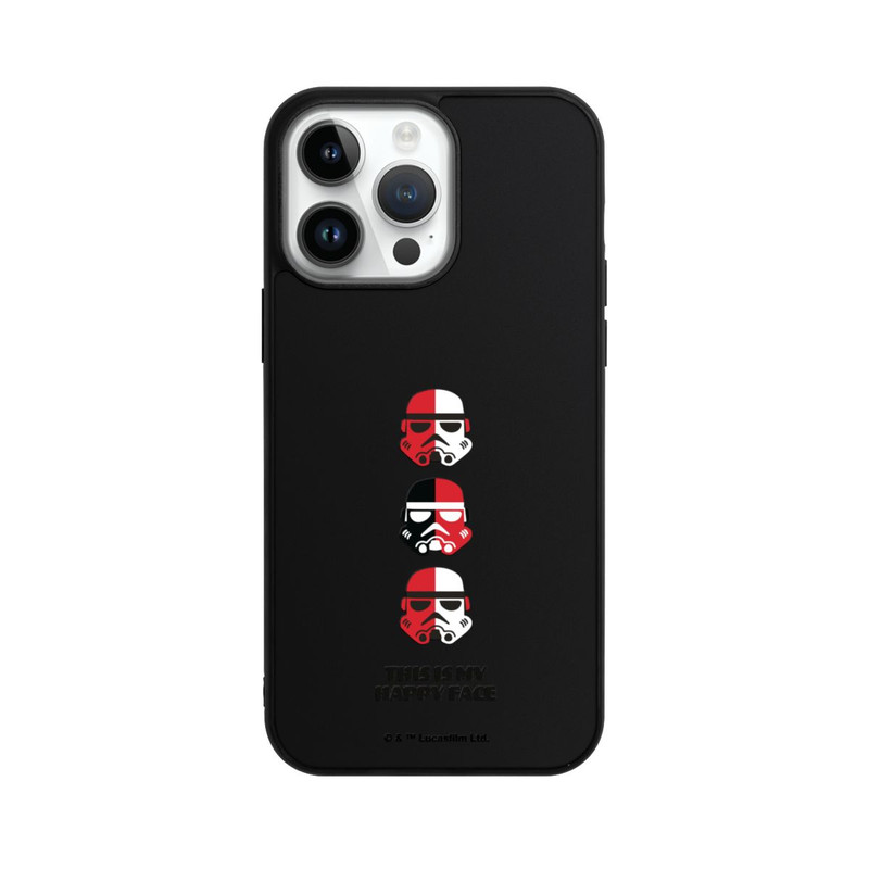 iPhone 14 Pro Max Base Case Storm Trooper Happy Face