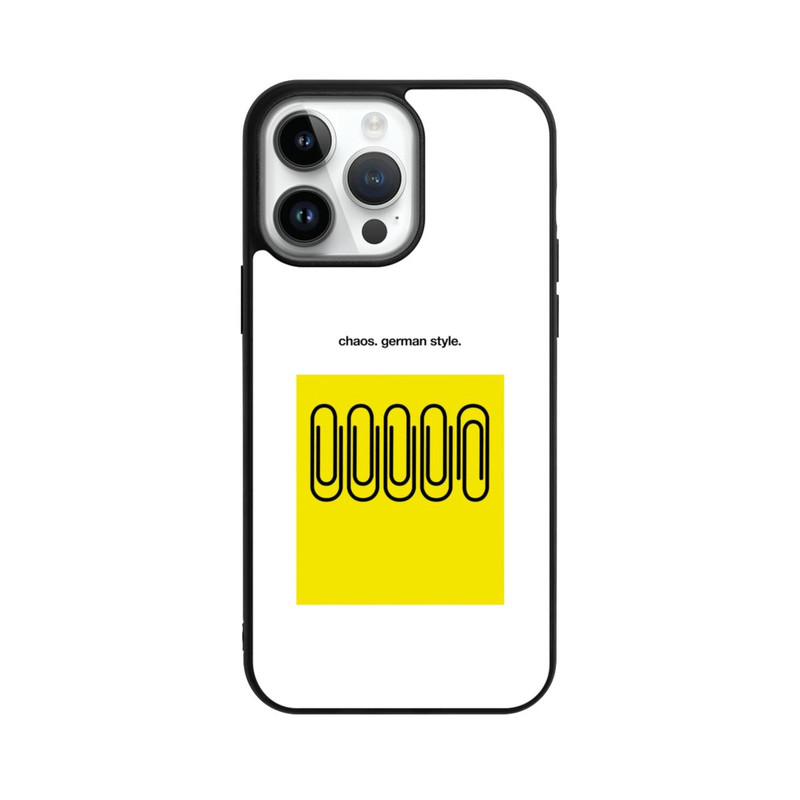 iPhone 14 Pro Max Base Case Deutsches Chaos