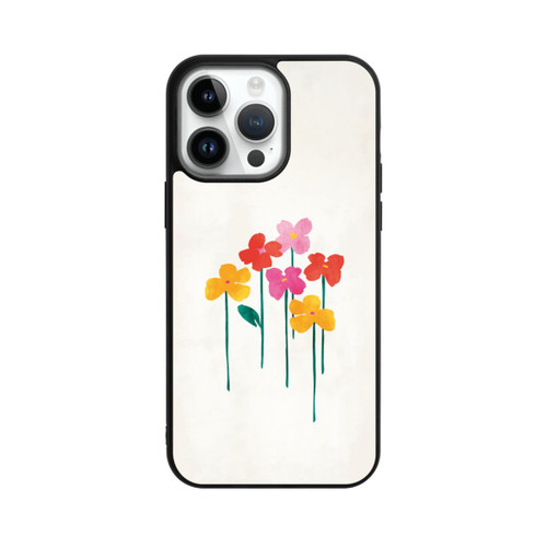 Apple iPhone 14 Pro Max Base Case Kleine glückliche Blumen