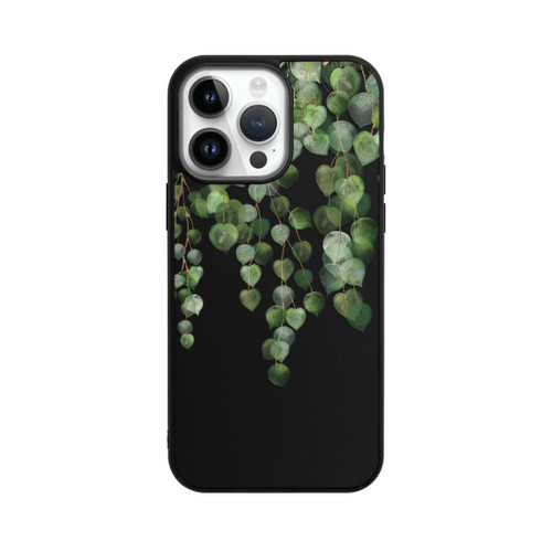 Apple iPhone 14 Pro Max Base Case Eucalyptus Hanging Watercolor Transparent