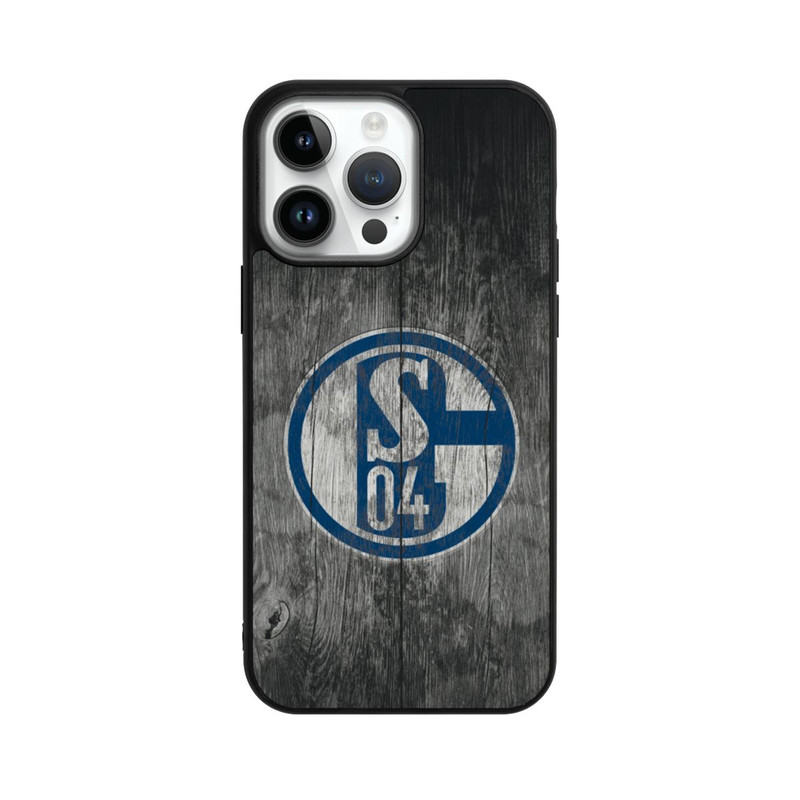 iPhone 14 Pro Max Base Case Schalke 04 Holz Look