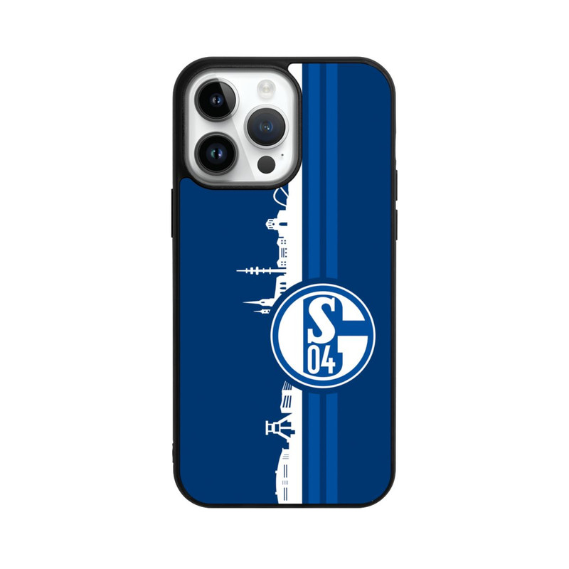 iPhone 14 Pro Max Base Case Schalke 04 Skyline Blau