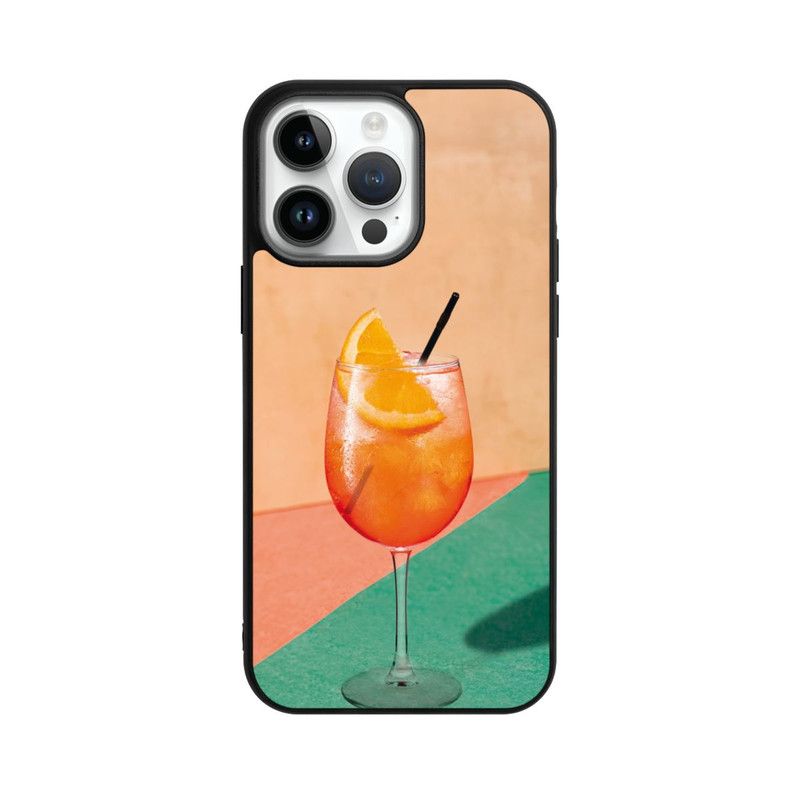 iPhone 14 Pro Max Base Case Cocktail Orange Green