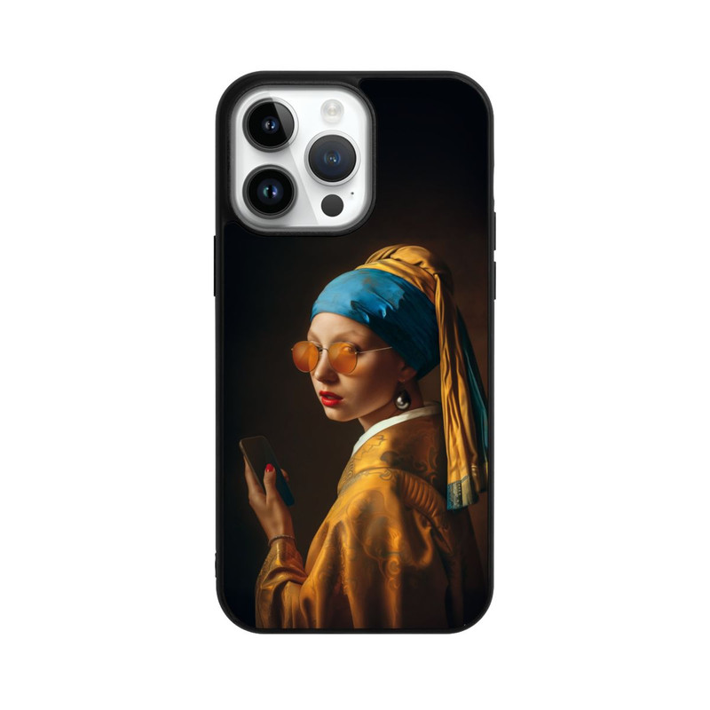 iPhone 14 Pro Max Base Case Modern Pearl Girl