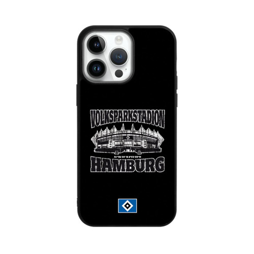 Apple iPhone 14 Pro Max Base Case HSV Volksparkstadion Schwarz