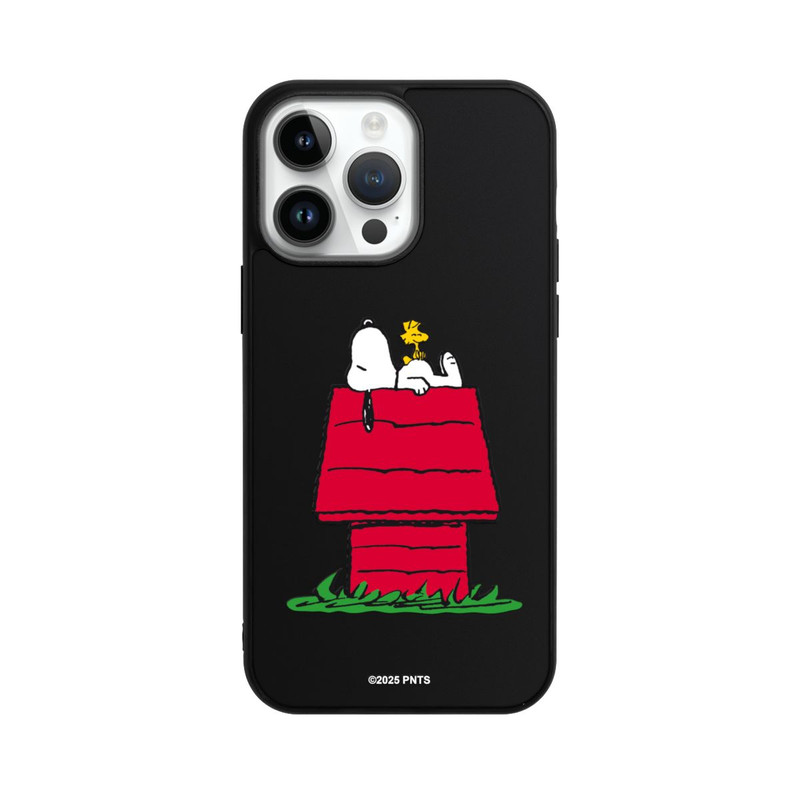 iPhone 14 Pro Max Base Case Snoopy and Woodstock Classic transparent