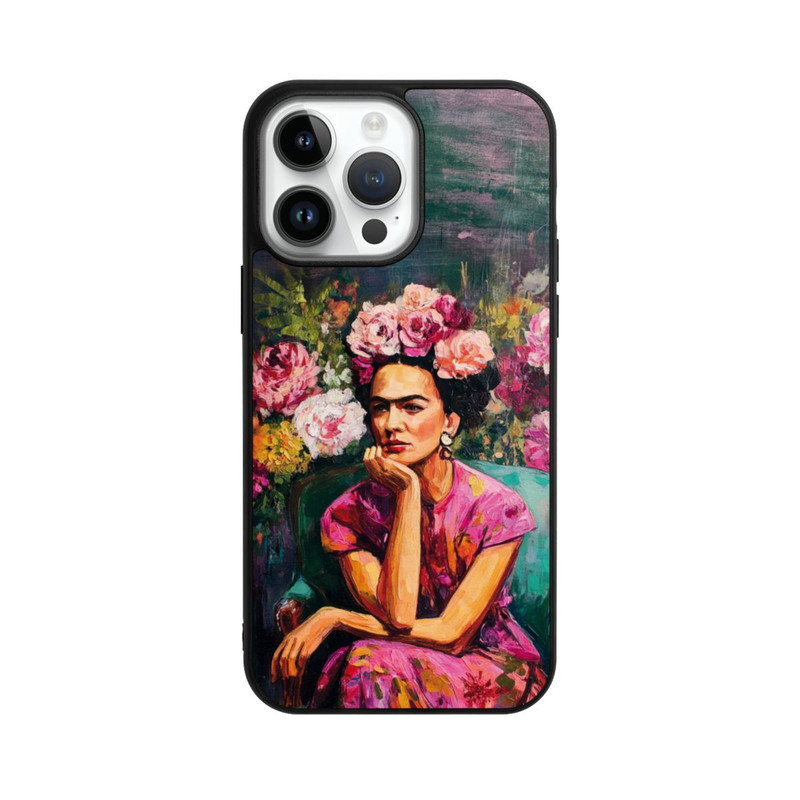 iPhone 14 Pro Max Base Case Mexikanische Ikone Poetin der Farben