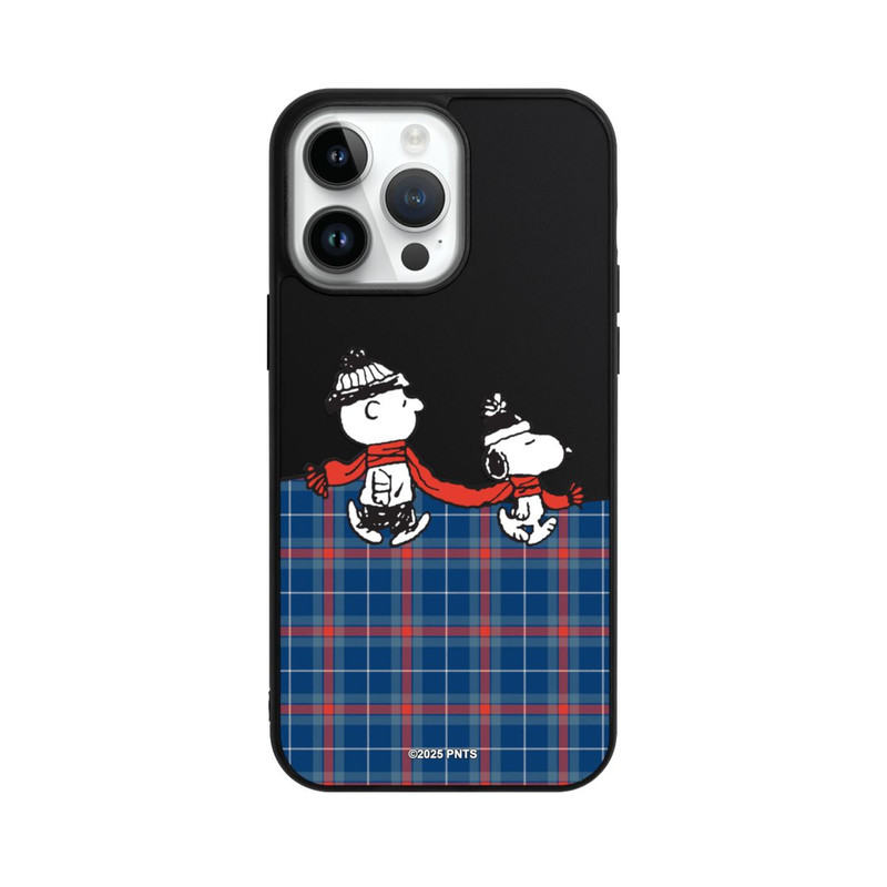 iPhone 14 Pro Max Base Case Peanuts Weihnachtspulli Transparent