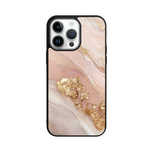 Apple iPhone 14 Pro Max Base Case Eleganz Gold Marmor