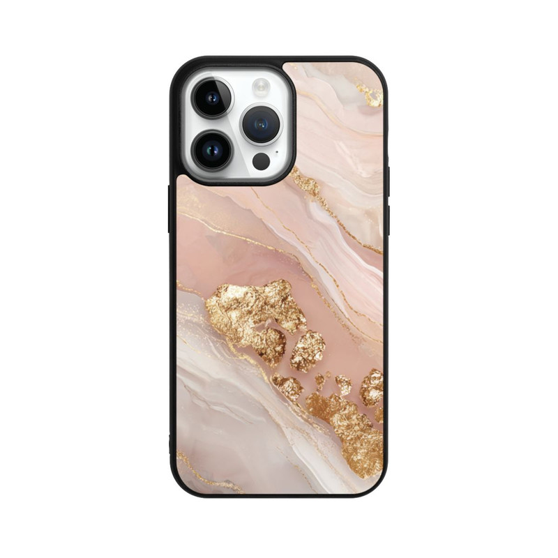 iPhone 14 Pro Max Base Case Eleganz Gold Marmor