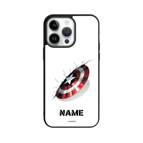 Apple iPhone 14 Pro Max Base Case Captain America Shield Personalisierbar